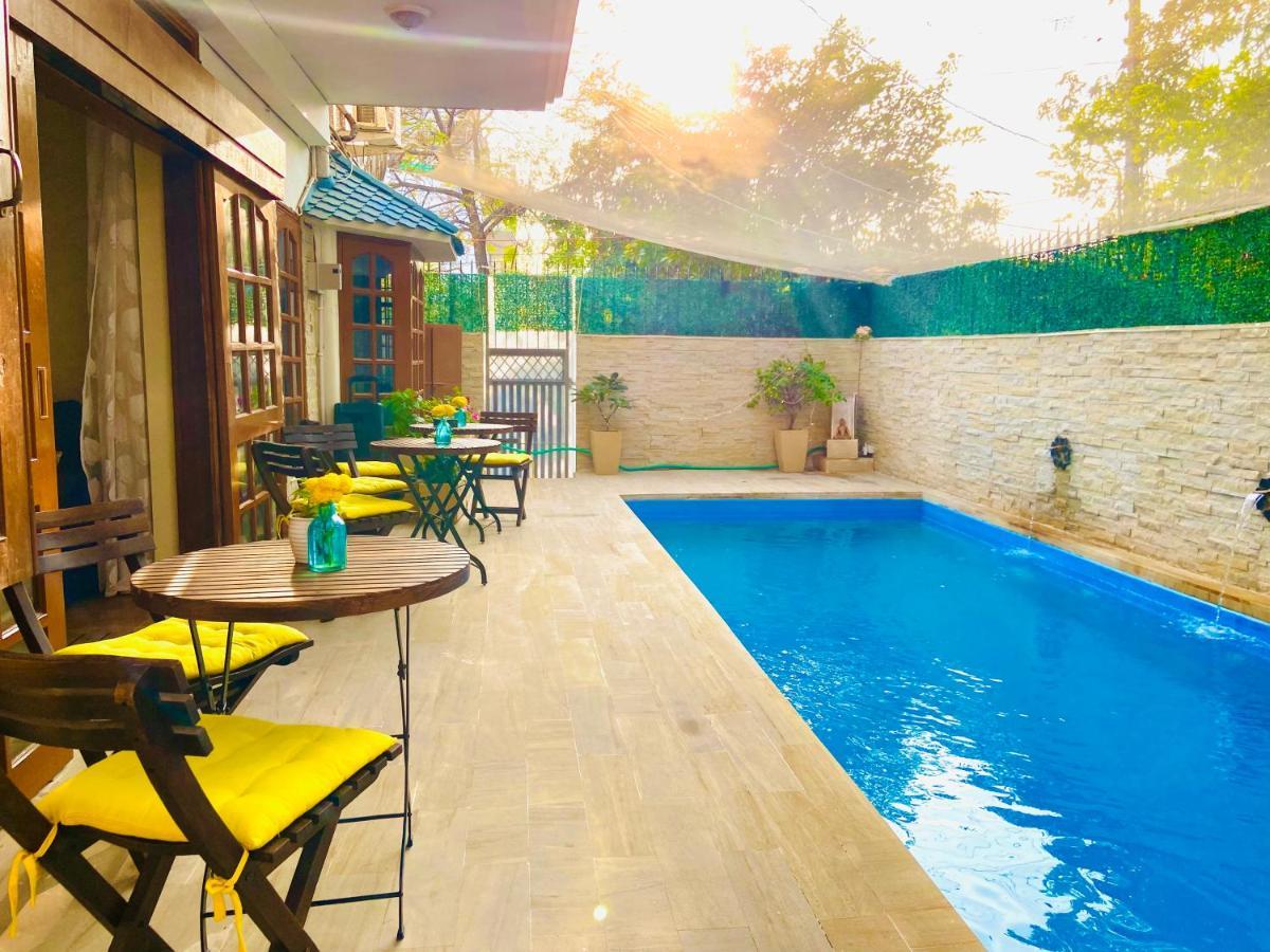 Roshani Pool Villa Gurgaon - 7Br #Privatepool #Villa #Bungalow #Garden #Staycation Kültér fotó