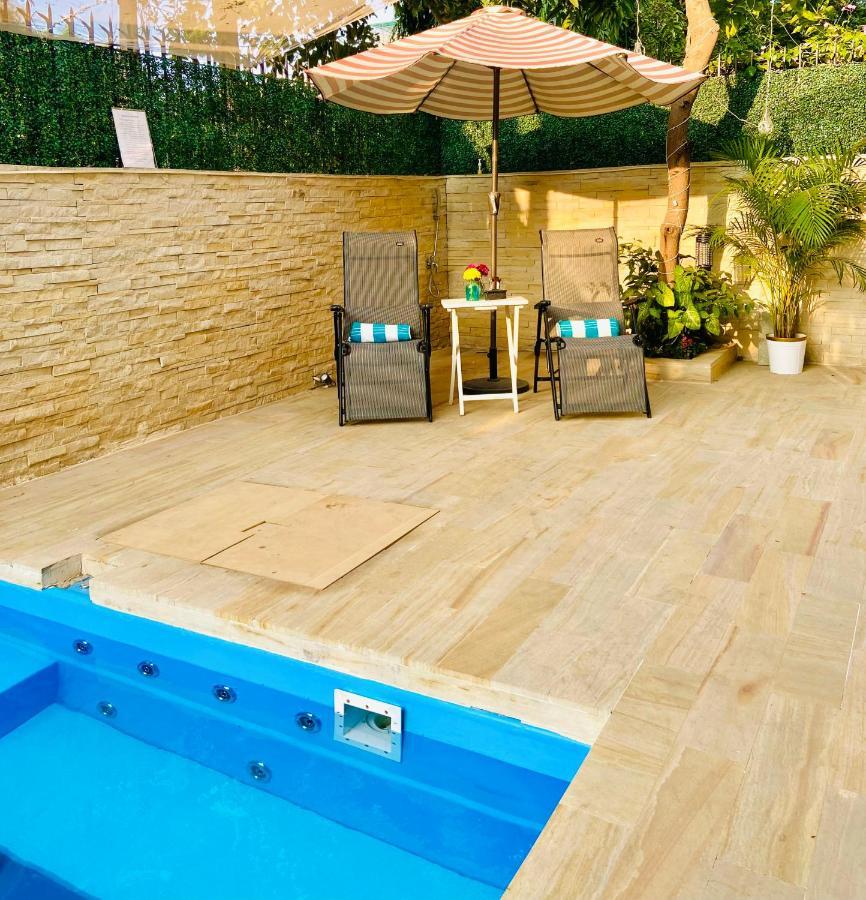 Roshani Pool Villa Gurgaon - 7Br #Privatepool #Villa #Bungalow #Garden #Staycation Kültér fotó